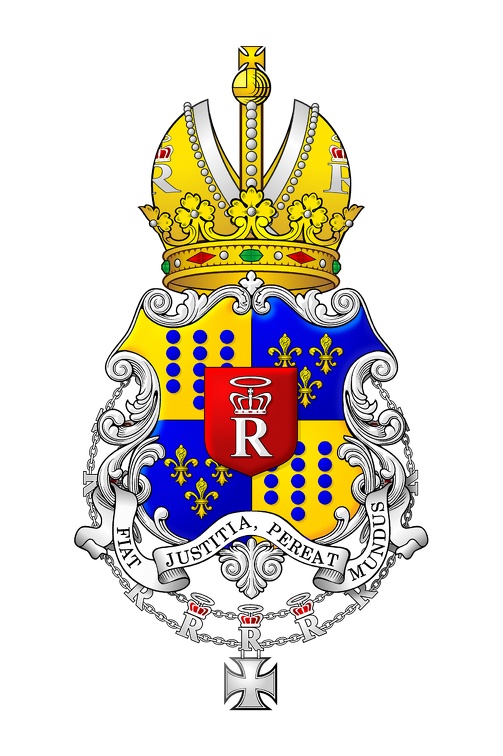escudo imperial fundo branco